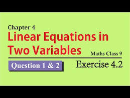 Class 9 Maths Chapter 4 Exercise 4 2