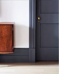 Dark Painted Interior Door Inspiration