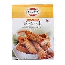 almond biscotti anjlika foods