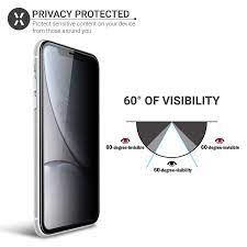 Olixar Iphone Xr Privacy Tempered Glass