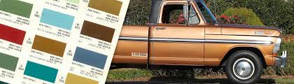 Ford F 100 Paint Codes 1948 1984