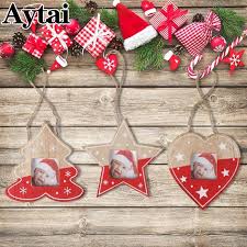 Aytai Christmas Photo Frames Wall Art Hanging Picture Photo Frame