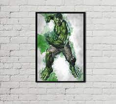 Hulk Hulk Digital Marvel Poster