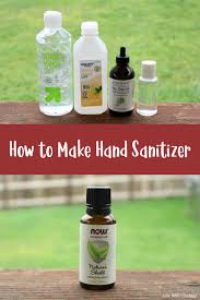 diy homemade hand sanitizer life with
