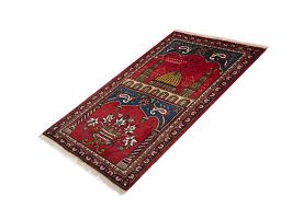 tabrizi rugs hamadan prayer rust hand