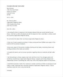 Cover Letter For Librarian Library Assistant Cover Letter Public