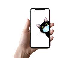 Black Cat Phone Wallpaper Digital