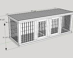 Diy Plans Medium Wooden Double Dog