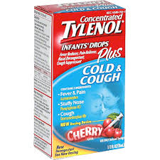 tylenol cold cough infants drops