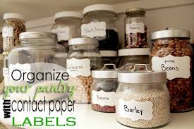 Glass Jars And Contact Paper