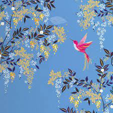 Hummingbird Wallpaper Sample Designer