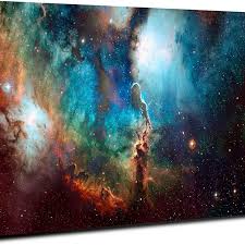 Lotmony Space Wall Art Fantastic Galaxy