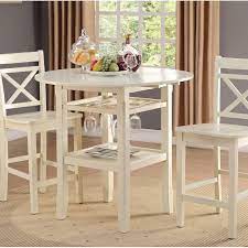 The compact design makes it suitable for small space, such as bistros, kitchens, apartments, etc. Highland Dunes Skiatook Counter Height Drop Leaf Dining Table Reviews Wayfair