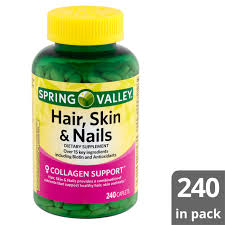 Shop amway us for a wide selection of high quality dietary supplement that includes nutrients to promote strong, flexible nails, healthy hair, and smooth, elastic skin.† glycine, an amino acid, works. Spring Valley Hair Skin Nails Dietary Supplement 240 Count Walmart Com Walmart Com