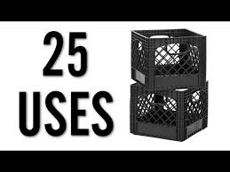 25 amazing uses for milk crates you