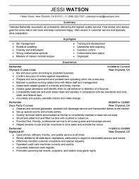 Resume builder resume templates resume examples. Professional Bartender Resume Examples Food Service Livecareer