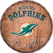Nfl Miami Dolphins Barrel Top