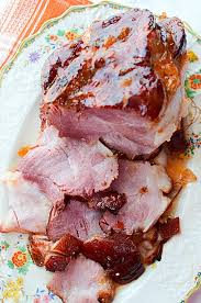 Season steaks with meat tenderizer to taste. Ninja Foodi Roasted Ham With Peach Glaze The Salty Pot