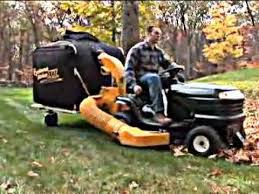 So why bother with a leaf vacuum? Cyclone Rake Tow Behind Leaf Vacuum Youtube