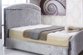 elegance upholstered bed frame