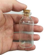 50units 30ml Mini Glass Bottles With