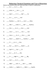 Ch 11 Worksheet