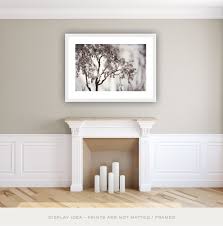 Above The Fireplace Decor Tree Print