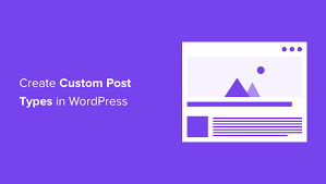 create custom post types in wordpress