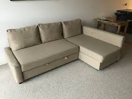 ikea friheten corner sofa bed in beige