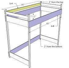 Use one of these free bed plans to build a bed for yourself, your child, or to give as a gift that will be cherished for years. How To Build A Loft Bed Ana White