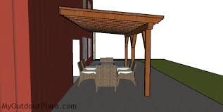 Patio Cover Plans Side View