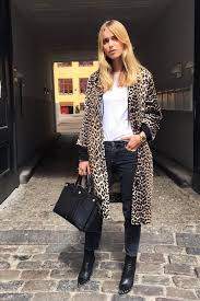 Moda Fashion Fashion Leopard Print