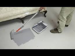 How To Paint Concrete Floors In The