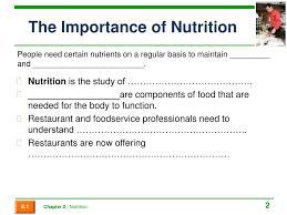 ppt chapter 2 nutrition powerpoint