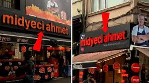 Aynı isimde iki dükkan karşı karşıya! Biri Midyeci Ahmet'in intikam şubesi  - Haberler
