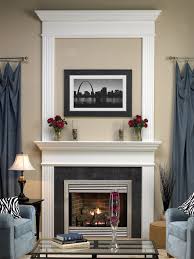 White Crown Molding Around Traditional