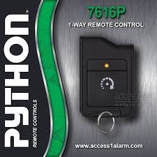 python 7616p led 1 way remote control