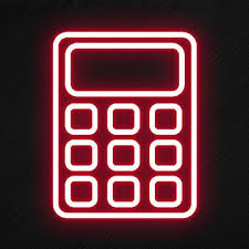 Calculator computer icons, calculator, electronics, calculator png. Calculator Icon In Neon Style Calculator Icons Style Icons Neon Icons Png Transparent Clipart Image And Psd File For Free Download Wallpaper Iphone Neon Iphone Wallpaper Logo Homescreen Iphone
