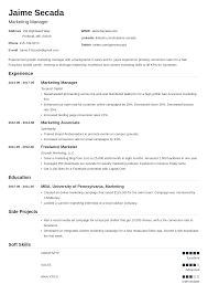 10+ marketing resume examples: best