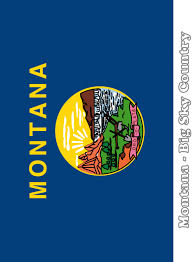 Free flag printables with matching pictures for you to easily match colors. Large Vertical Printable Montana State Flag From Netstate Com