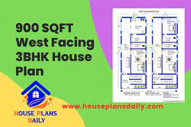 900 Sq Ft West Facing House Plans