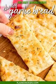secret ing cheesy garlic bread