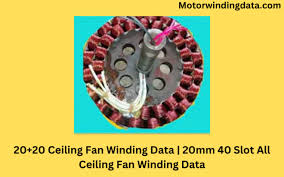 20 20 ceiling fan winding data