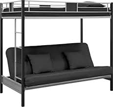 These futon bunk bed sets come with all the mattresses click if your looking for bunk bed with double futon underneath. Amazon Com Bunk Bed Couch