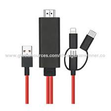China 3 In 1 Hdmi Adapter Cable Lighting Type C Micro Usb To Hdmi Cable On Global Sources