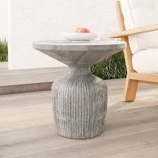 Tambor Outdoor Round Side Table 21