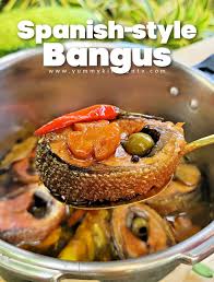 spanish style bangus yummy kitchen