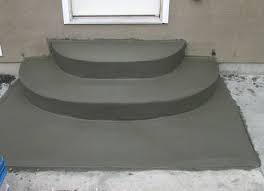 Semicircular Concrete Steps