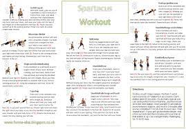 The spartacus workout plan is named after a popular television show that many of you may have either seen or heard about before. Spartacus Workout Pdf Workoutwalls