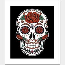 Day Of The Dead Mexican Sugar Skull